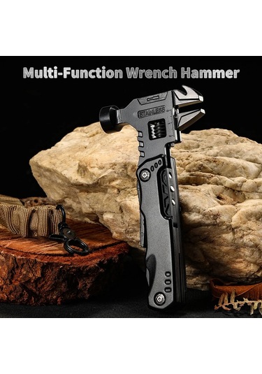 Siyah Çok Fonksiyonlu Hareketli Canlı-açık Anahtar Kombinasyonu