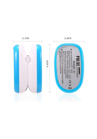 Createtech Vkemall Spo2 Sarı Pulse Oksimetresi Oksijen Doygunluk Ve Nabız Ölçer, Mini Parmak Ucu Monitörü, Çocuk Ve Yetişkinler İçin