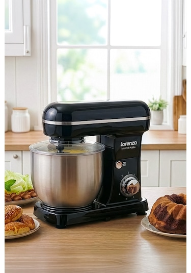 Lorenzo Masterplus  6 L 1500 W Hamur Yoğurma Mutfak Şefi Stand Mixer
