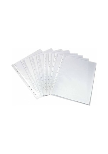 A4 Poşet Dosya Föy Şeffaf 100 Lü 1 Paket  N11.84