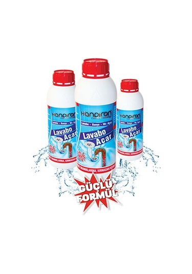 Handiron Banyo Wc Lavabo Açıcı Tıkanıklık Giderici 1000 Gr.