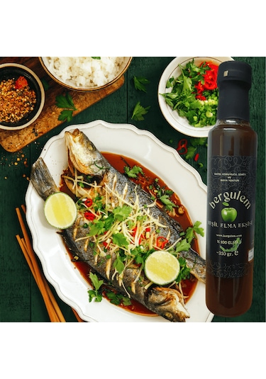 Bergulem Doğal Yeşil Elma Ekşisi 360 G