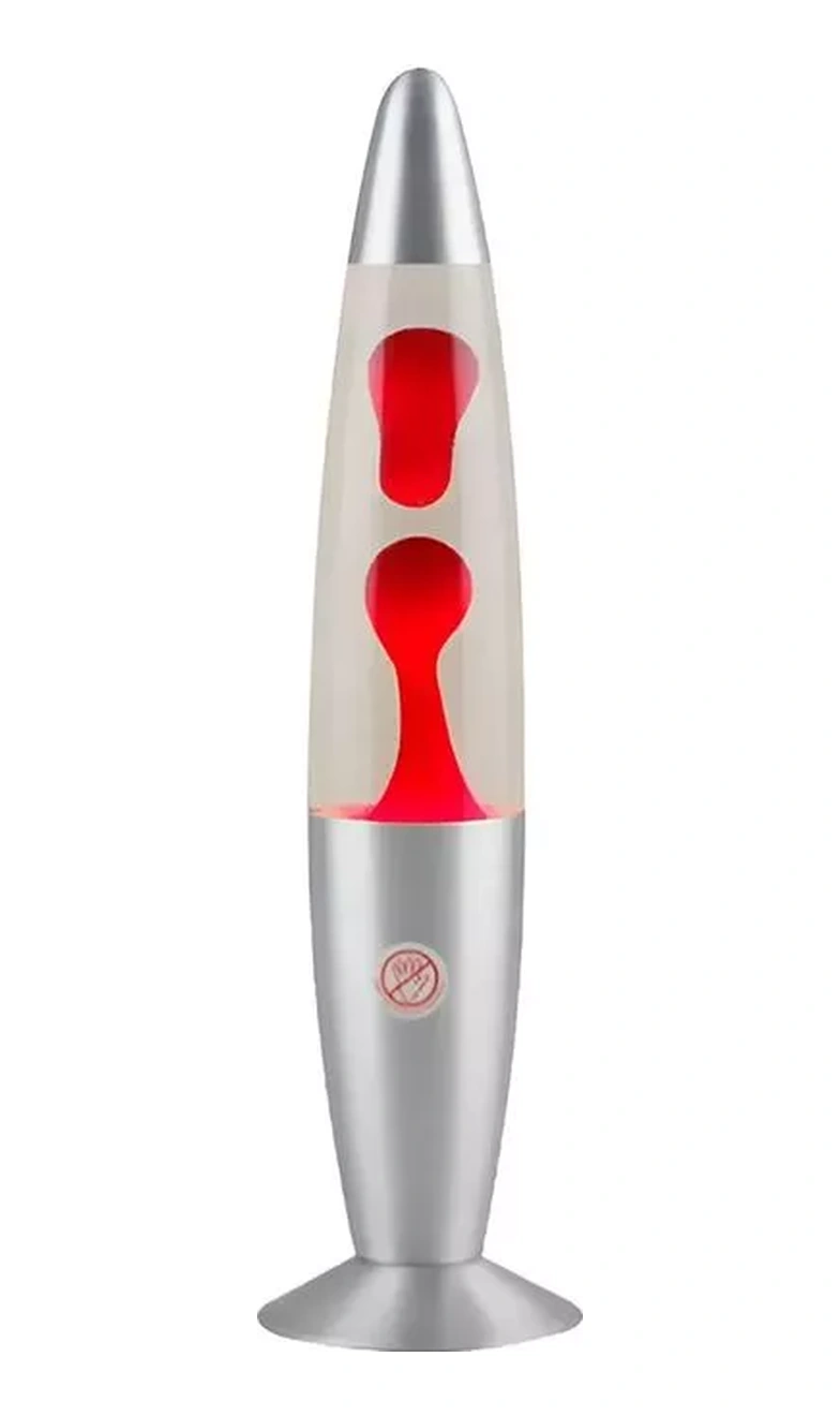 Duo Masaüstü Gece Lambası Lava Red 231012465 Gri