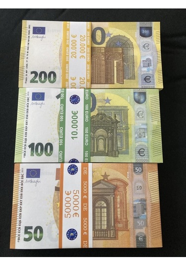 Aykar 300 Adet Euro Karışık Geçersiz Düğün Dizi Film Paraları