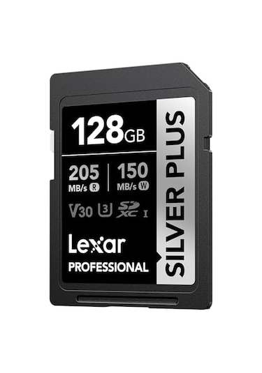 Professional 128gb 205 Mb/s Silver Plus Sd Hafıza Kartı Açık Mavi