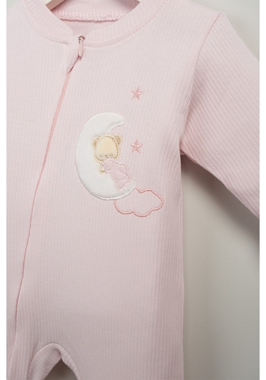 Sweet Dreams Desenli 10 Parça Kutulu Yenidoğan Hastane Çıkışı Zıbın Seti Pembe