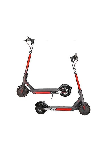 Dianziye Elektrikli Scooter Için Profesyonel Pvc Reflektif Sticker Seti - Kol Ve Ped Aydınlatma, Kolay Kurulum 4 Adet