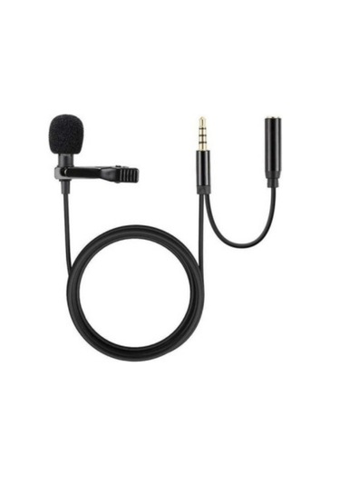 Paleon Plo-dcc5 Yaka Mikrofonu + Kulaklık Aparatı 3.5mm Jack, Hd Ses Kalitesi