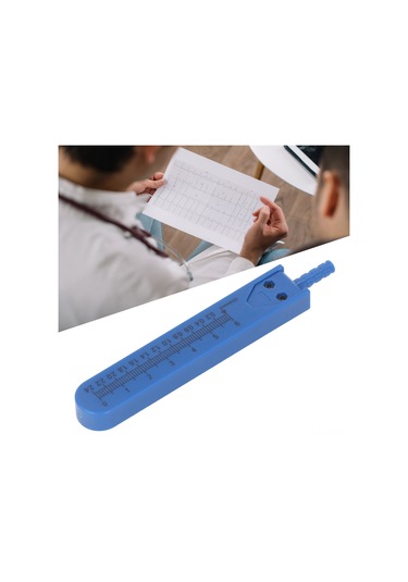 Ximistore9 Stainless Steel Ekg Caliper - 0-2.4 İnç Ölçüm Aralığı, Kaliteli Malzeme, Ekg Ölçüm Ve Çizim Aracı