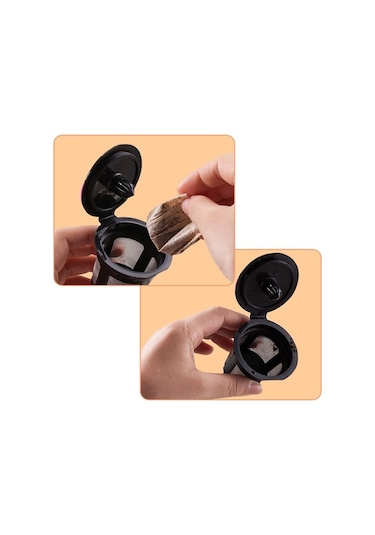 Pazly Yeniden Kullanılabilir Keurig K-cup Filtreleri - 100 Adet Beyaz, Doğal Biyobozunur Beyaz