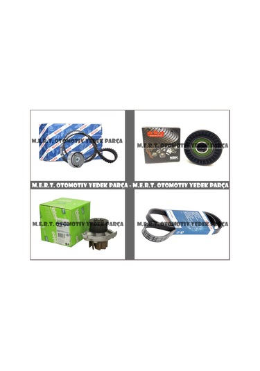 Fiat İdea 1.4 16v Triger Devirdaim V Kayış Bakım Seti