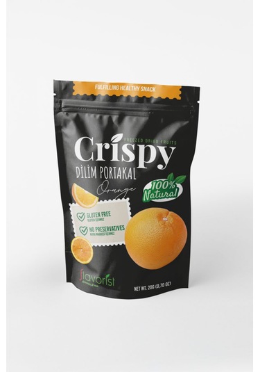 Dondurularak Kurutulmuş Dilim Portakal 20 Gram