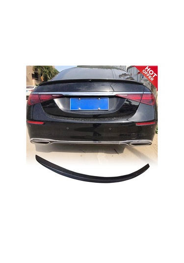 Mercedes W223 Amg Uyumlu Yedek Parça Spoiler Boyasız Plastik