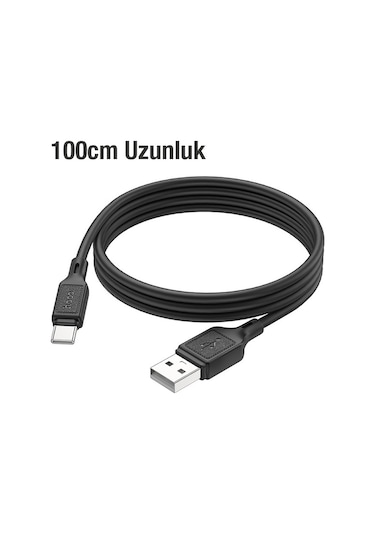Hoco X90 Usb To Type-c 3a Silikon Hızlı Şarj Ve Data Kablosu