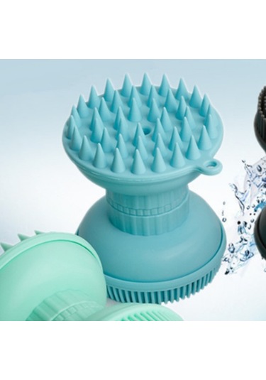 Pet Tarak Fırçaları 2 1 Pet Köpek Kedi Silikon Banyo Fırçası Köpek Banyo Fırçası Pet Banyo Mavi