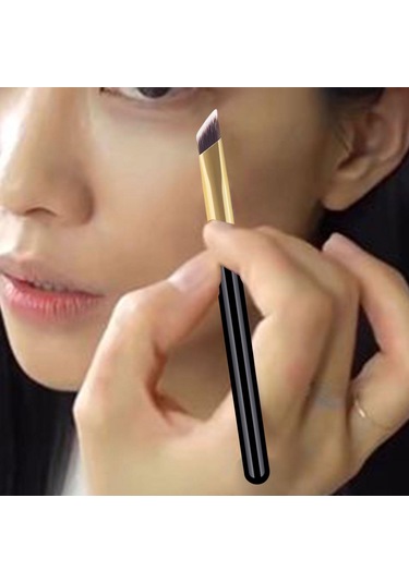 Suntek Profesyonel Kaş Fırçası Ev Salon Kullanımı Siyah