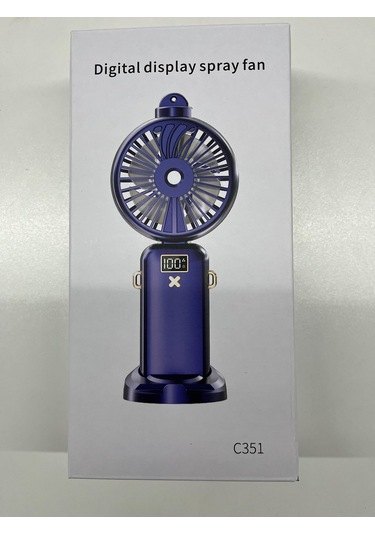 Jialan Su İle El Vantilatörü, El Vantilatörü, Şarj Edilebilir