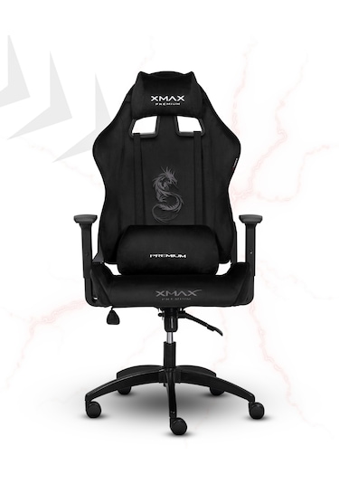 Xmax Rio Balerion Kumaş Oyuncu Koltuğu Siyah
