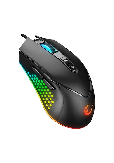 Rampage SMX-R43 X-GRIND 6400 Dpi RGB Led Efektli Gaming Oyuncu Mouse