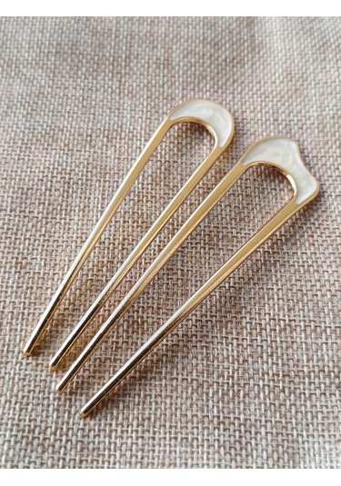 Villovatik İki Toplu İğne Takımı 176954173 Altın