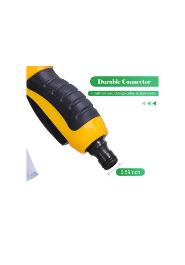 Ximistore9 8 Fonksiyonlu Sarı Köpük Spreyi: Yüksek Basınçlı Araba Yıkama, Bahçe Sulama Ve Temizlik Aleti Sarı