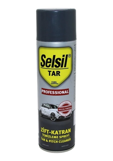 Selsil Tar Zift - Katran Temizleme Sprey 500ml Kir - Yağ