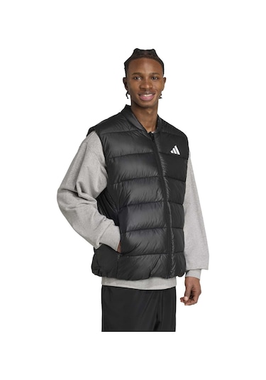 Black Adidas Erkek Günlük Mont Ess Sd Puf V Jv7727 Siyah