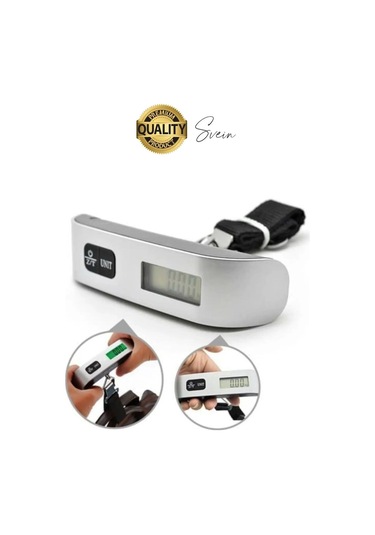 Taşınabilir Dijital Ekranlı Pilli El Kantarı Hassas Terazi Seyahat Yolculuk Bavul Çanta Tartı 50 Kg Diğer