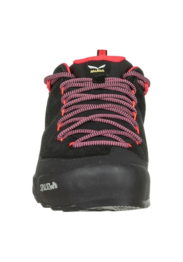 Salewa Wildfire Leather Kadın Deri Ayakkabı Siyah - Mercan