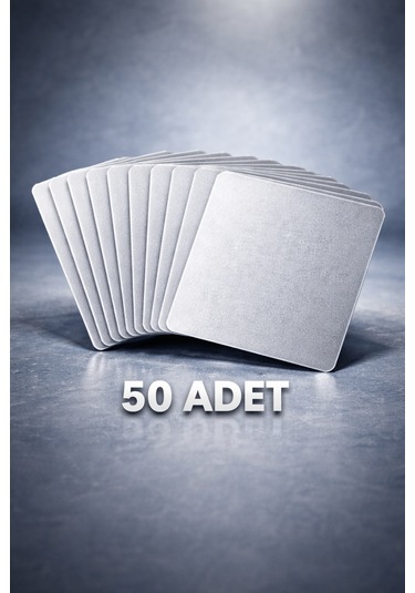 Rfgate Nfc Dijital Kartvizit Ntag213 Silver - 50 Adet