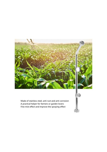 Wezone G1/4 Paslanmaz Çelik Sprey Aynası - Tarım İçin Yüksek Basınçlı Elektrikli Sprey Çubuğu Aksesuarı, İnce Buhar Etkisi Ve Kolay Kurulum