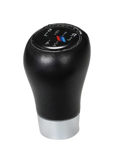 Fortunelane Bmw E90 E92 E60 E39 İçin Posh Deri Vites Topuzu - Konforlu Tasarım, Basit Montaj, Siyah Siyah