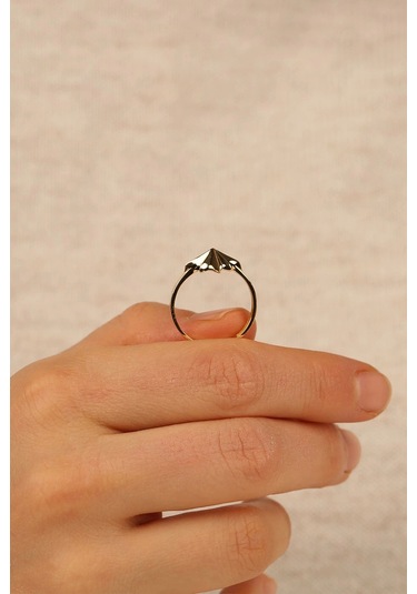 Çgk Çiğdem Gürel Kuyumculuk Kutup Yıldızı Altın Yüzük Gold