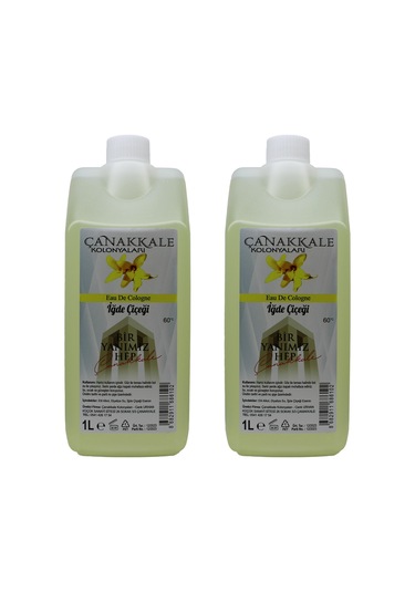 Çanakkale Kolonyaları İğde Çiçeği Kolonyası 2 x 1 L