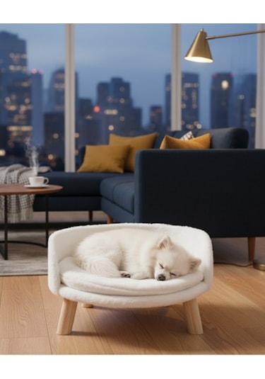 Reyo Pet Puffy Kedi Köpek Koltuğu