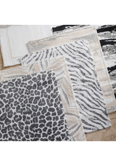Mudo Home Zebra 2'li Banyo Paspas Seti Çok Renkli