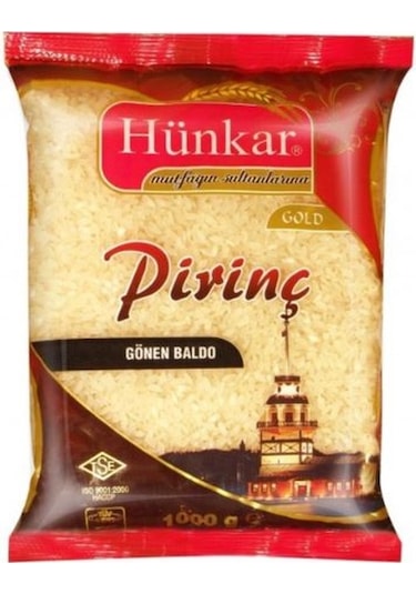Hünkar Gönen Baldo Pirinç 1 KG