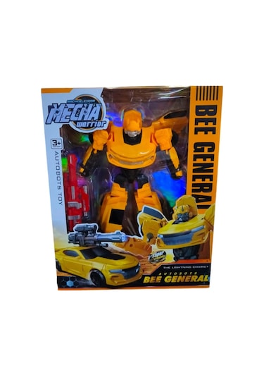 Toysan Büyük Sarı Bambılbi Robota Dnüşen Araba 054