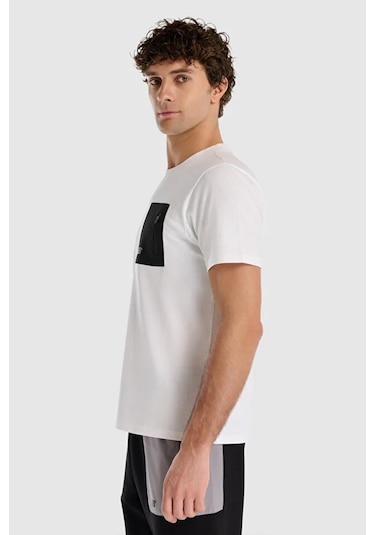 New Balance Lifestyle Men Tshirt Beyaz Beyaz
