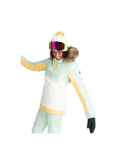 Roxy Shelter Kadın Kayak/snowboard Montu Renkli Çok Renkli