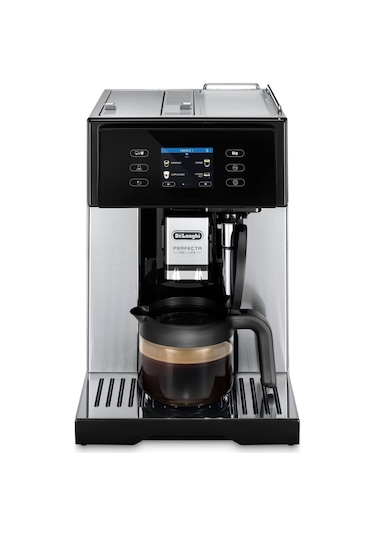 Delonghi Perfecta Deluxe ESAM 460.80.MB Kahve Makinesi Siyah