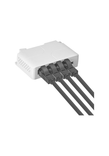 Novacom Nvc-at13f-a 10/100mbps 1/3 Poe Extender 100mt 30w İç Ortam