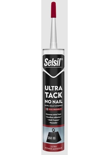 Selsil Hibrit Ultra Tack Yapıştırıcı 290 Ml Beyaz