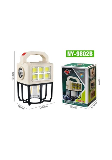 Pasajdanal Usb Çıkış Ultra Güçlü Ledli Şarjlı Fener Işıldak Karışık Çok Renkli