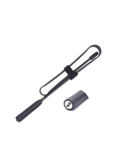 Lemestar 72cm Katlanabilir Sma-erkek Anten, Çift Bantlı Vhf/uhf 144/430mhz , Yüksek Kazanç 2.15-5.0dbi , Uygulama Genişi