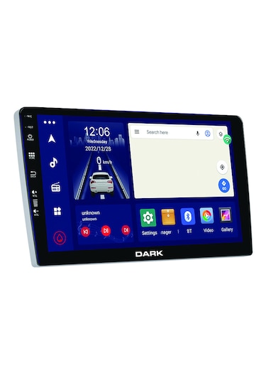 Dark 10" Qled Android 13, 8gb Ram 128gb Hafıza 2dın Carplay & And