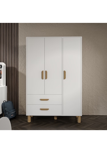 Bohem Cocuk Odası Takımı Yavrulu Tamamı Mdf Beyaz