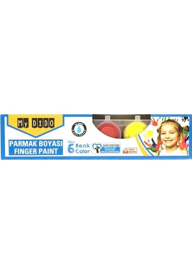 SÜDOR MYDİDO PARMAK BOYA SET 6*22ML