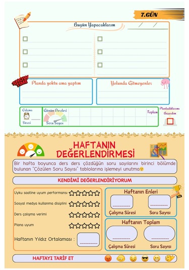 Hedef Üniversite Eşit Ağırlık Öğrencileri İçin Planlama Defteri-benim Hikayem Gri