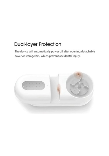 Bosphorusboutique02 Xiaomi Mijia Beyaz Kumaş Tüy Temizleyici - Yün, Pashmina, İpek İçin Ev Gereci Beyaz